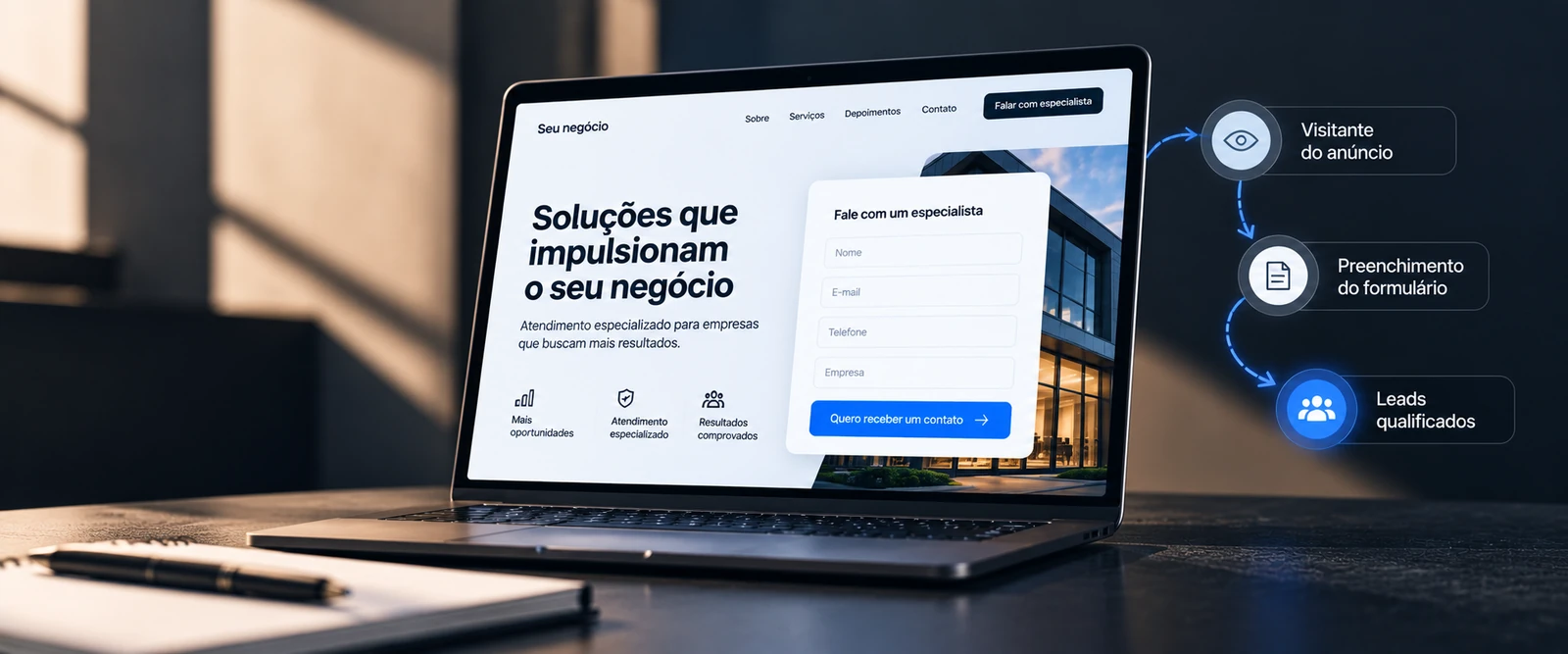 O que uma landing page precisa ter para gerar leads