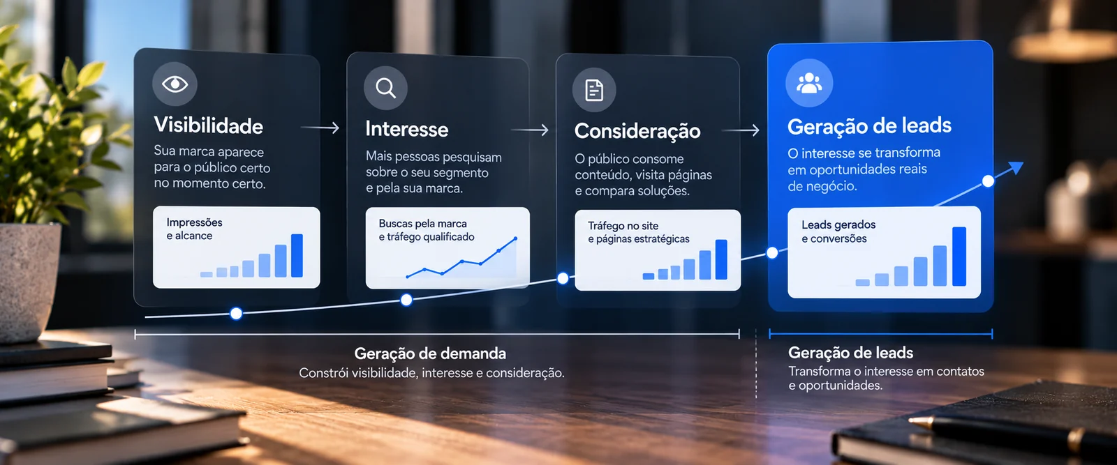 Como medir geração de demanda: indicadores além do lead
